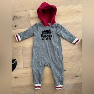 ROOTS Baby one-piece Footless Suit CLASSIC CANADIAN